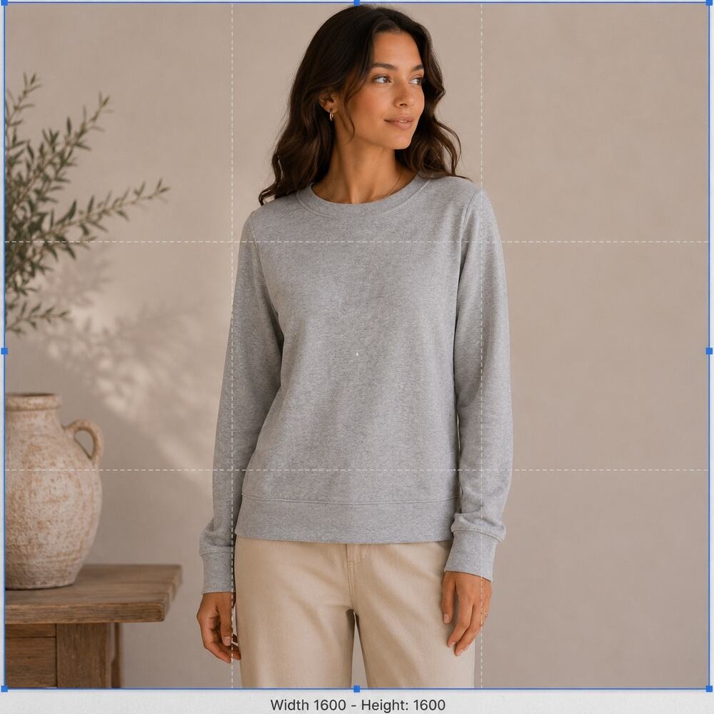 Lululemon Gray Crew Neck Long Sleeve Athletic Sweatshirt Small